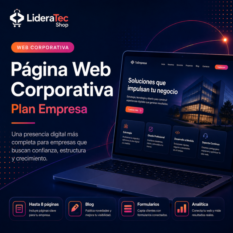 Página Web Corporativa — Plan Empresa
